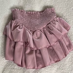 SHEIN Rose Colored Skirt Size XS